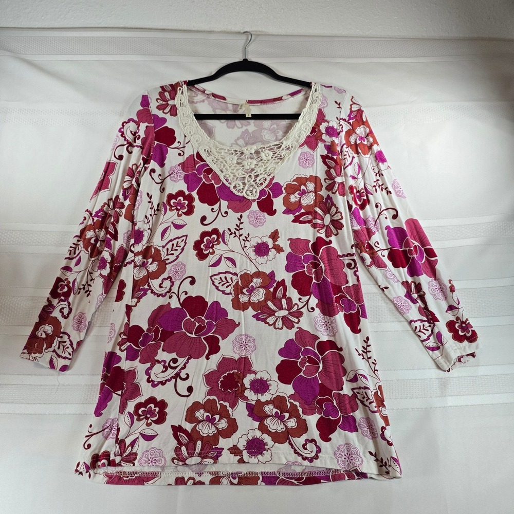 Roper floral top